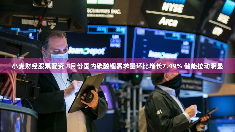 小麦财经股票配资 8月份国内碳酸锂需求量环比增长7.49% 储能拉动明显