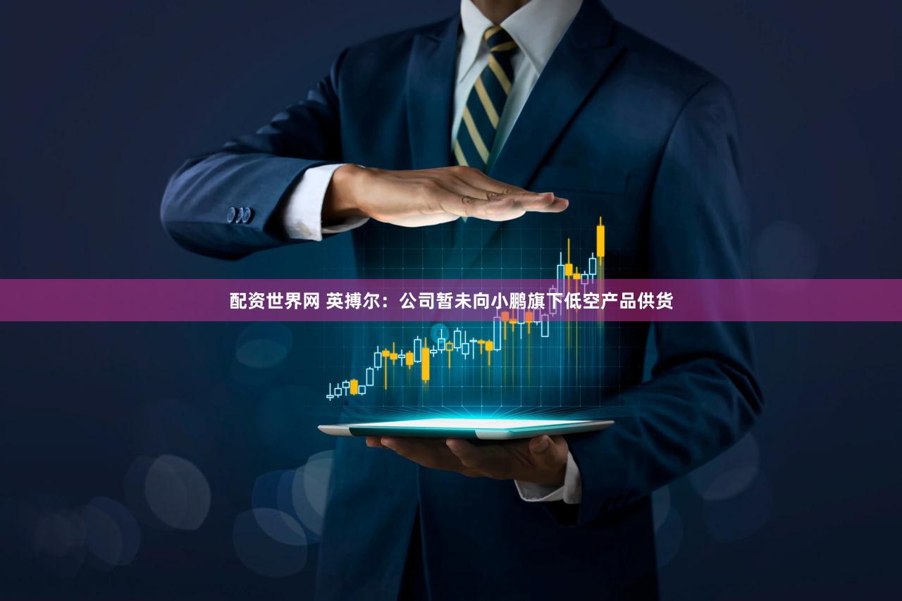 配资世界网 英搏尔：公司暂未向小鹏旗下低空产品供货