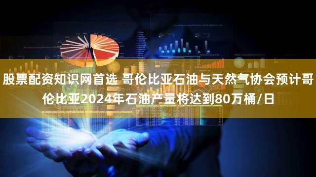 股票配资知识网首选 哥伦比亚石油与天然气协会预计哥伦比亚2024年石油产量将达到80万桶/日