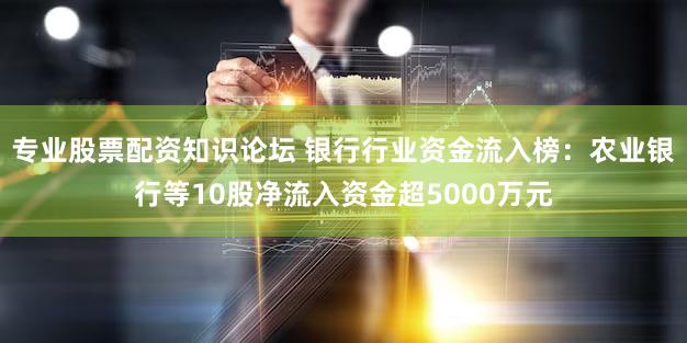 专业股票配资知识论坛 银行行业资金流入榜：农业银行等10股净流入资金超5000万元