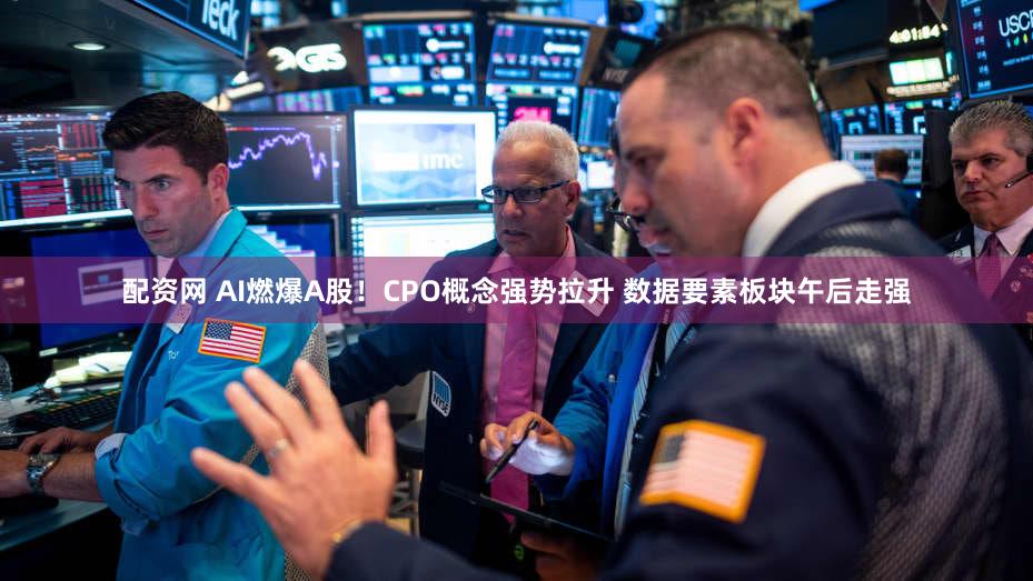 配资网 AI燃爆A股！CPO概念强势拉升 数据要素板块午后走强