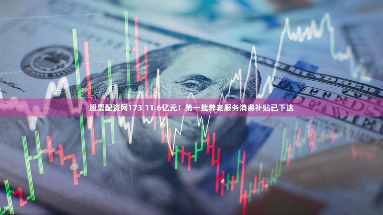 股票配资网173 11.6亿元！第一批养老服务消费补贴已下达